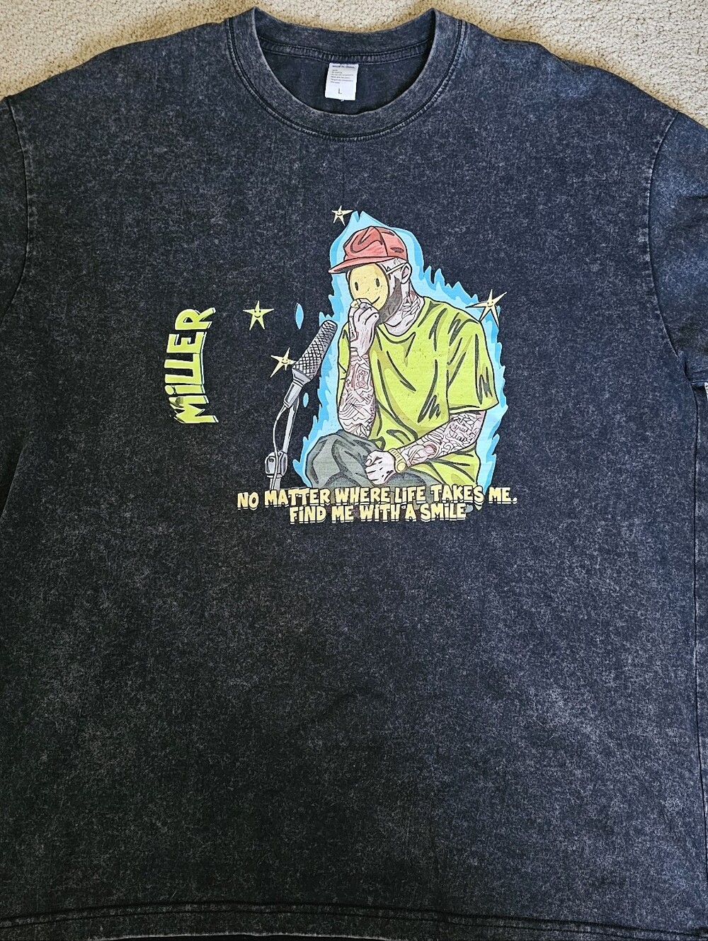 Mac Miller Black Custom T Shirt